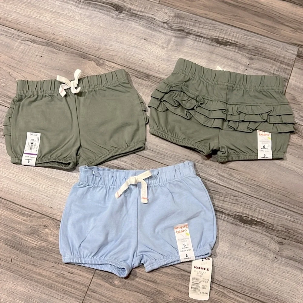 NWT 6mo+ Baby Girl Mixed Brand Summer 10-Piece Bundle